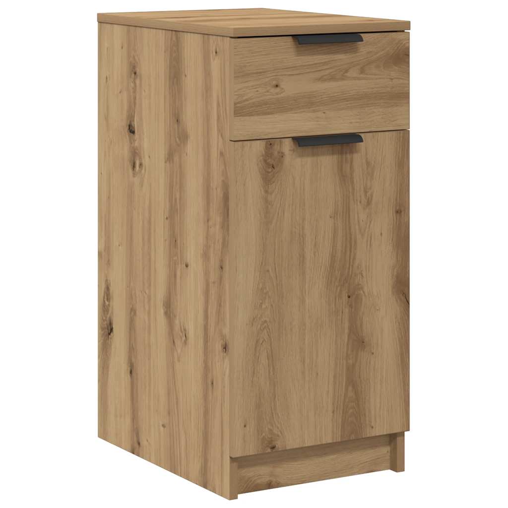 Scrivania Rovere Artigianale 34x36x50 cm in Legno Multistrato