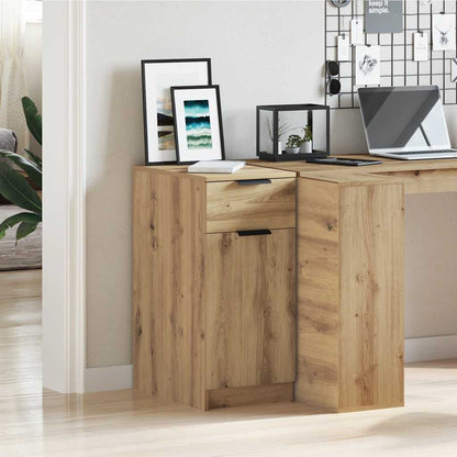 Scrivania Rovere Artigianale 34x36x50 cm in Legno Multistrato