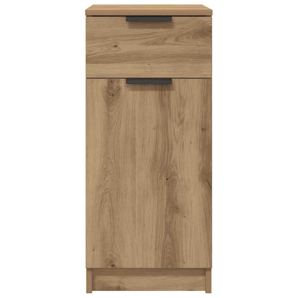 Scrivania Rovere Artigianale 34x36x50 cm in Legno Multistrato