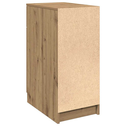 Scrivania Rovere Artigianale 34x36x50 cm in Legno Multistrato