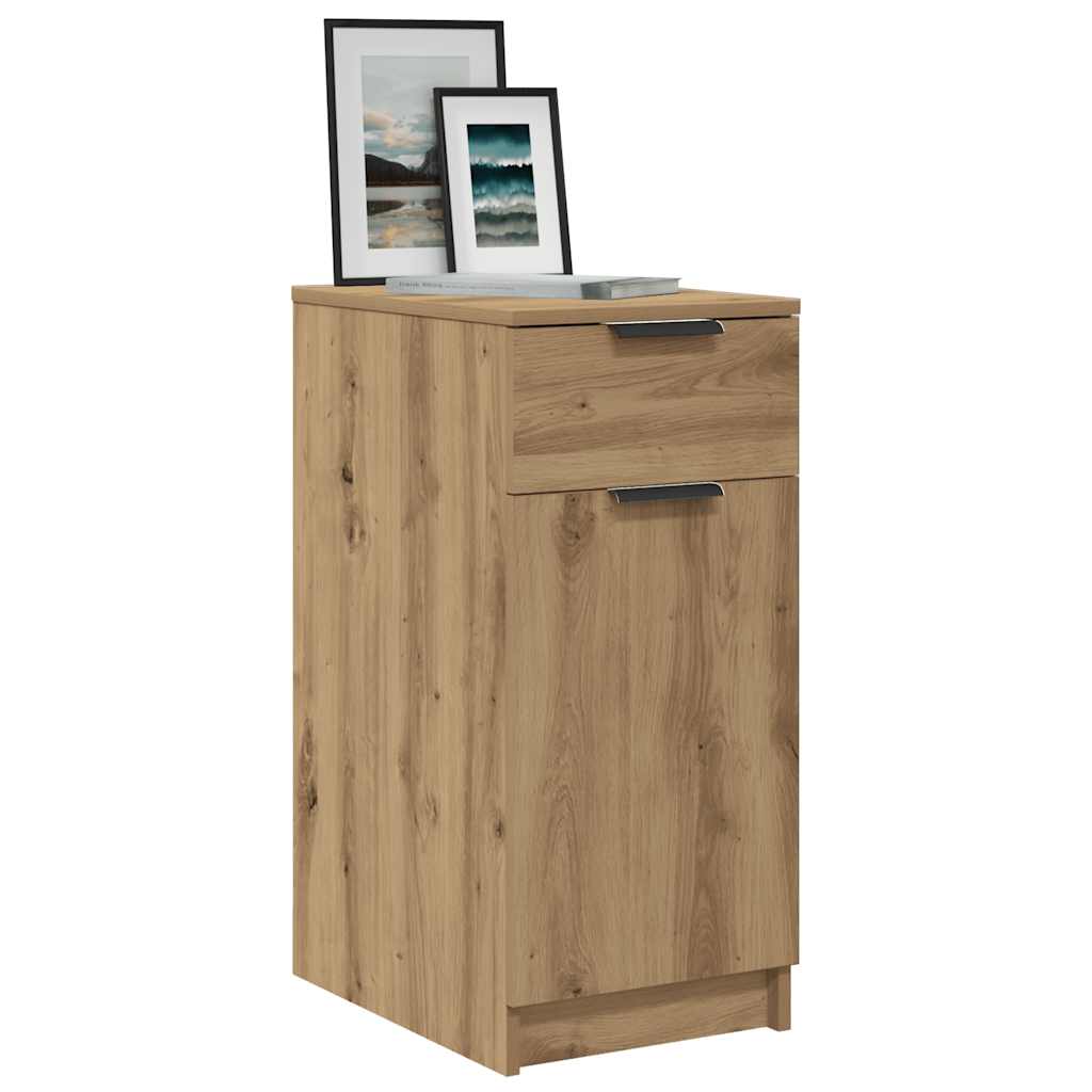 Scrivania Rovere Artigianale 34x36x50 cm in Legno Multistrato