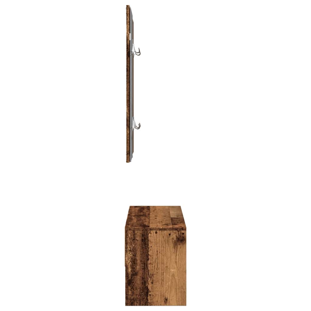 Set di Mobili da Corridoio Legno Antico in Legno Multistrato | homemem39