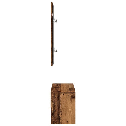 Set di Mobili da Corridoio Legno Antico in Legno Multistrato