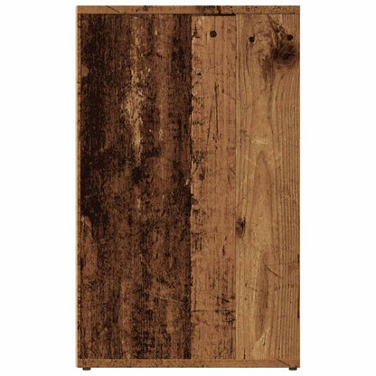 Armadietto per Cosmetici Legno Antico 80x40x65 cm in Truciolato - homemem39