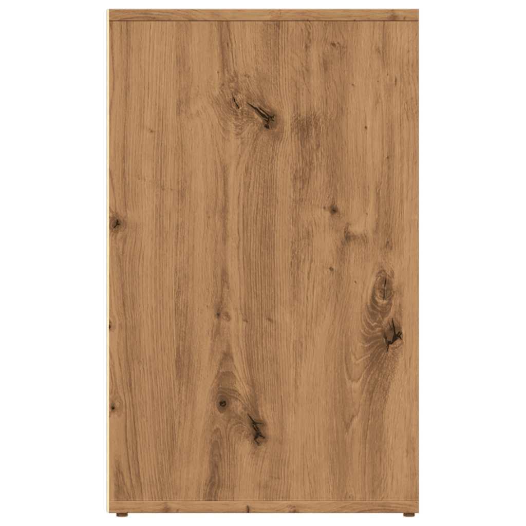 Armadietto per Cosmetici Rovere Artigianale 80x40x65 cm - homemem39