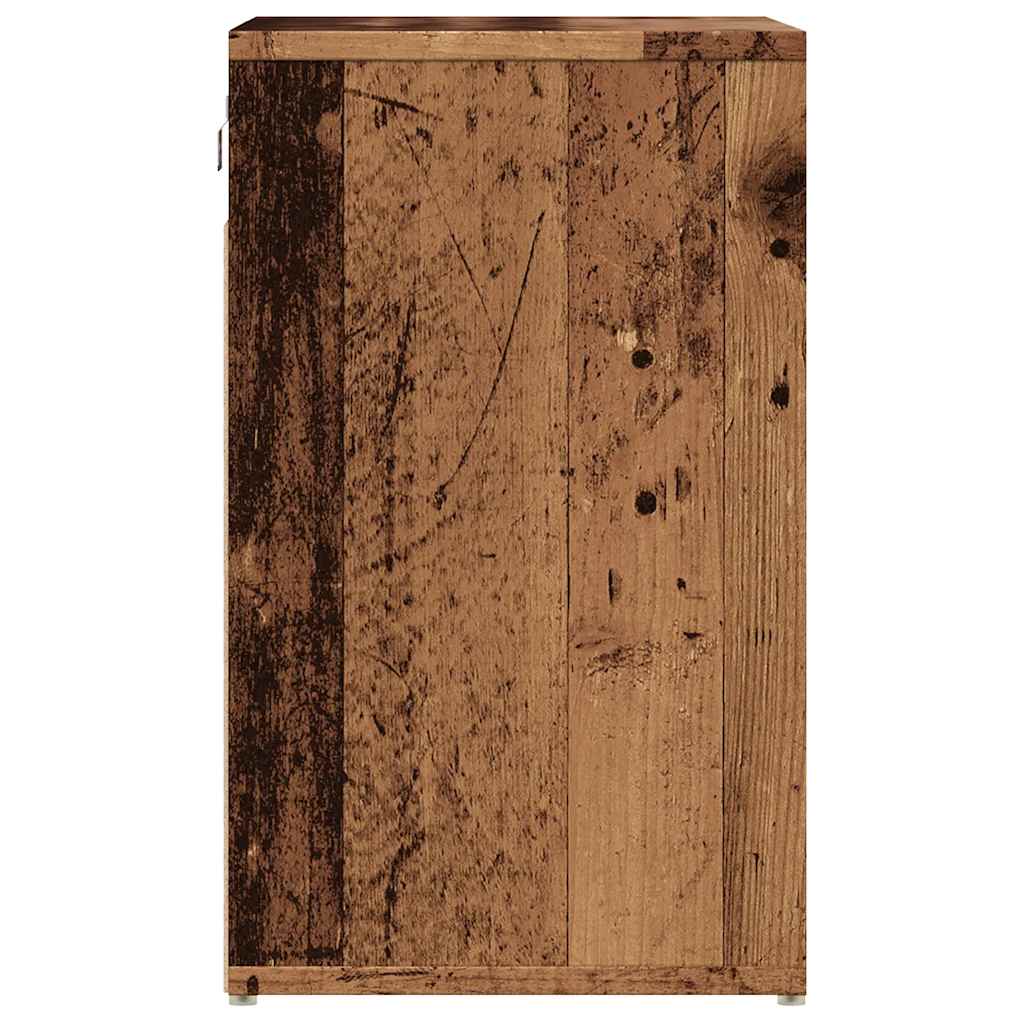 Scarpiere 2 pz Legno Antico 52x30x50 cm - homemem39