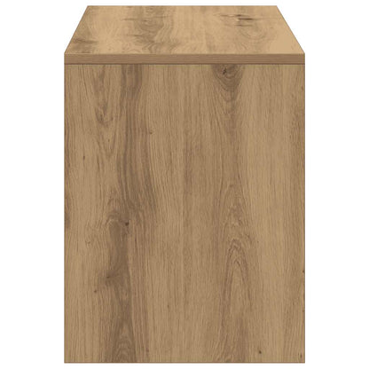 Sgabello da Toeletta Rovere Artigianale 70x35x45 cm Truciolato | homemem39