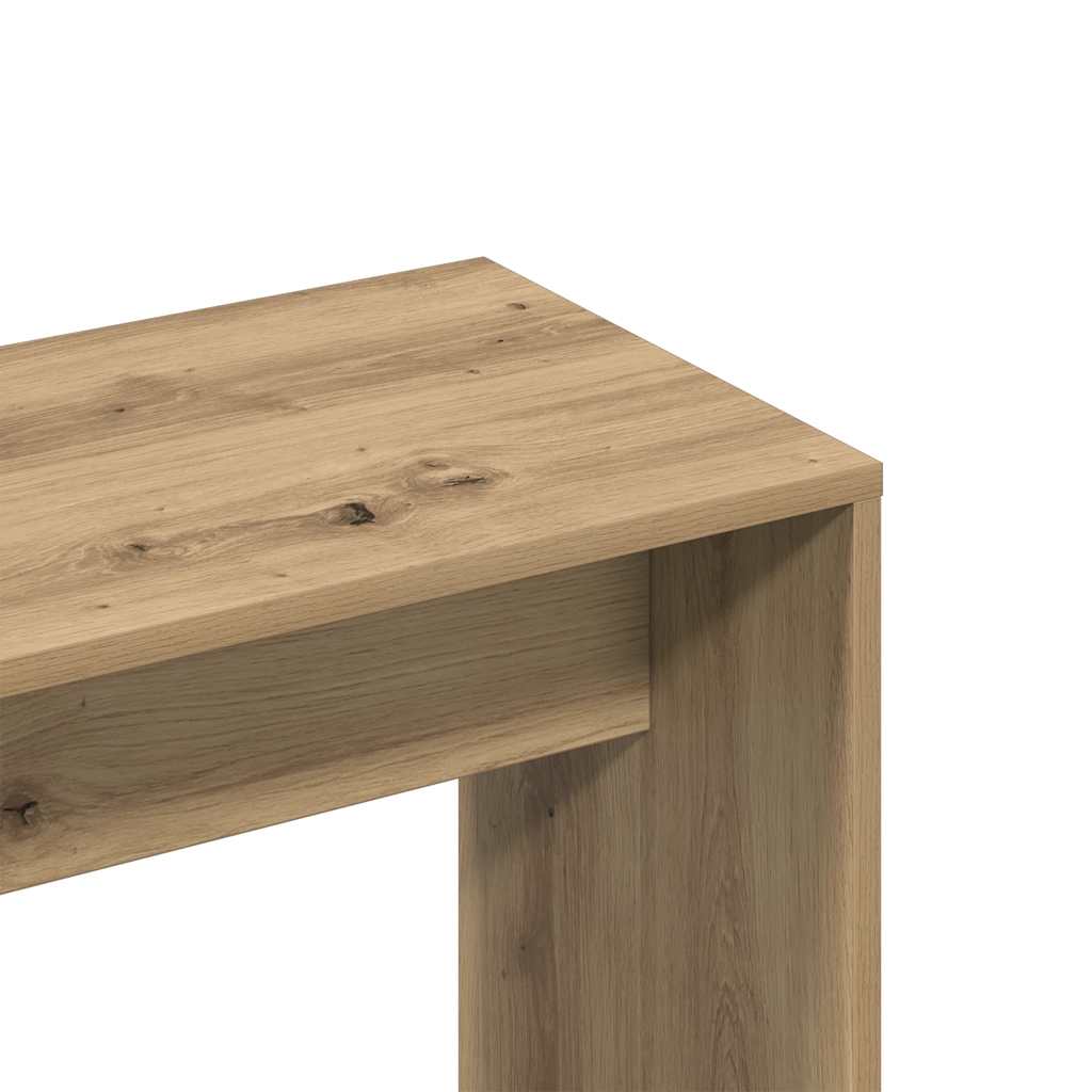Sgabello da Toeletta Rovere Artigianale 70x35x45 cm Truciolato | homemem39