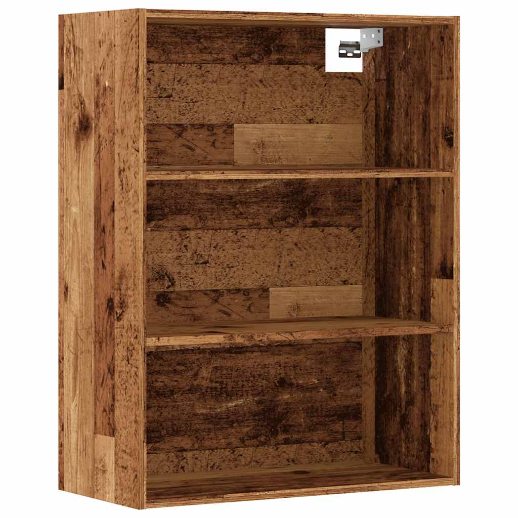 Armadietto Pensile Legno Antico 69,5x32,5x90 cm - homemem39