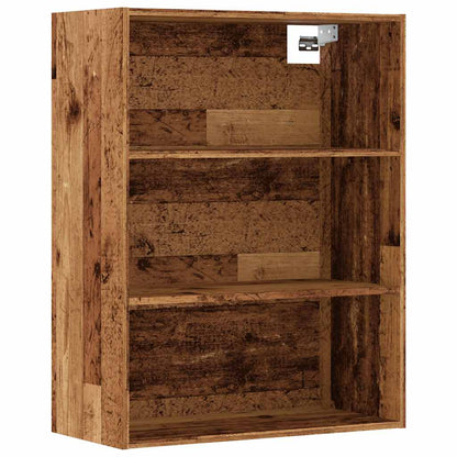 Armadietto Pensile Legno Antico 69,5x32,5x90 cm - homemem39