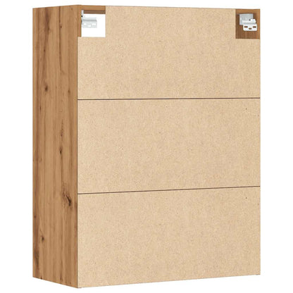 Armadietto Pensile Rovere Artigianale 69,5x32,5x90 cm - homemem39