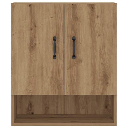 Armadietto a Muro Rovere Artigianale 60x31x70 cm in Truciolato | homemem39