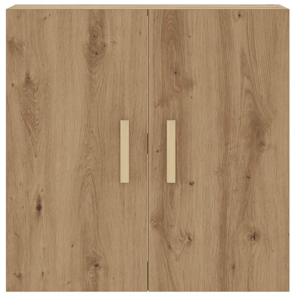 Armadietto a Muro Rovere Artigianale 60x31x60 cm in Truciolato | homemem39