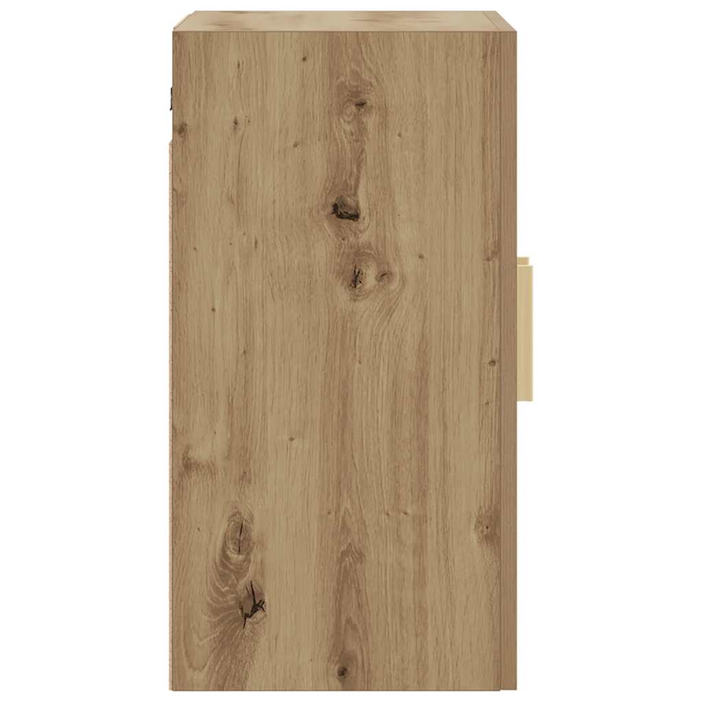 Armadietto a Muro Rovere Artigianale 60x31x60 cm in Truciolato | homemem39