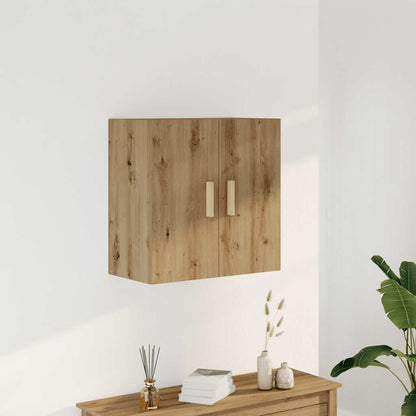 Armadietto a Muro Rovere Artigianale 60x31x60 cm in Truciolato | homemem39