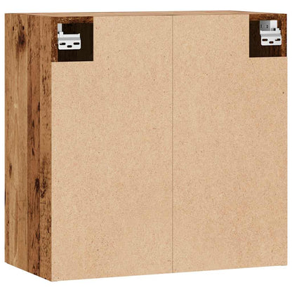 Armadietto a Muro Legno Vecchio 60x31x60 cm in Truciolato | homemem39