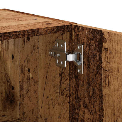 Armadietto a Muro Legno Vecchio 60x31x60 cm in Truciolato | homemem39
