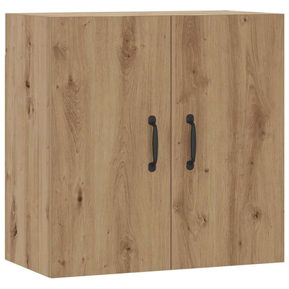 Armadietto a Muro Rovere Artigianale 60x31x60 cm in Truciolato