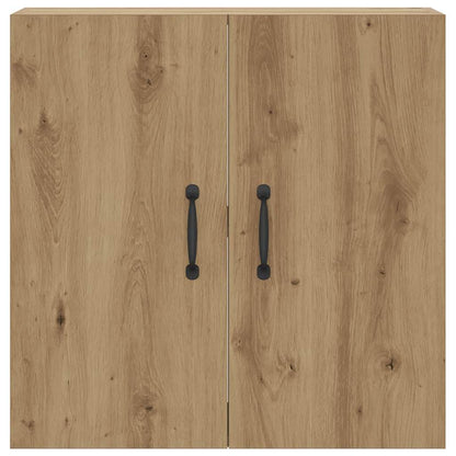 Armadietto a Muro Rovere Artigianale 60x31x60 cm in Truciolato