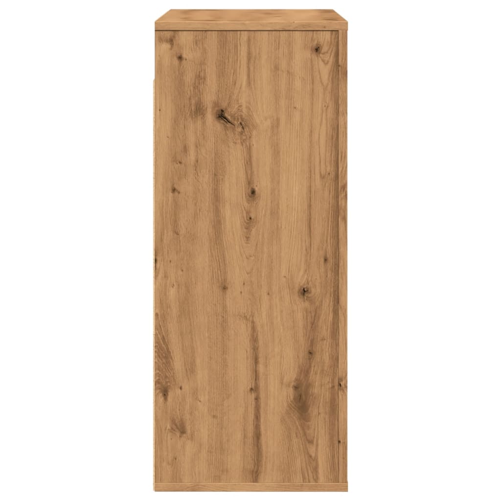 Mobile a Parete Rovere Artigianale 80x33x80cm Legno Multistrato - homemem39