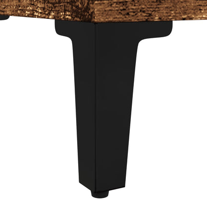Armadietto Bagno Legno Antico 30x30x190 cm in Legno Multistrato