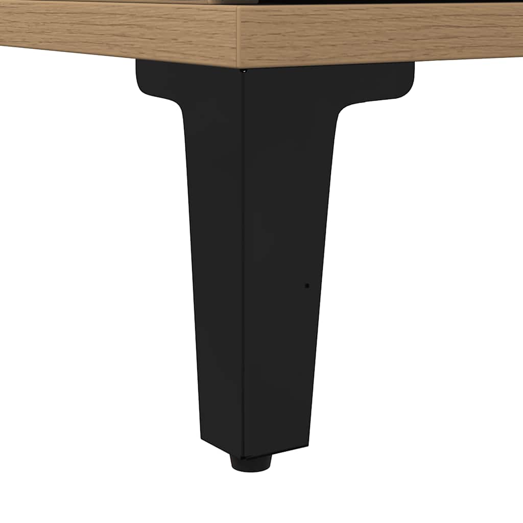 Armadietto Bagno Rovere 30x30x190 cm Legno Multistrato | homemem39