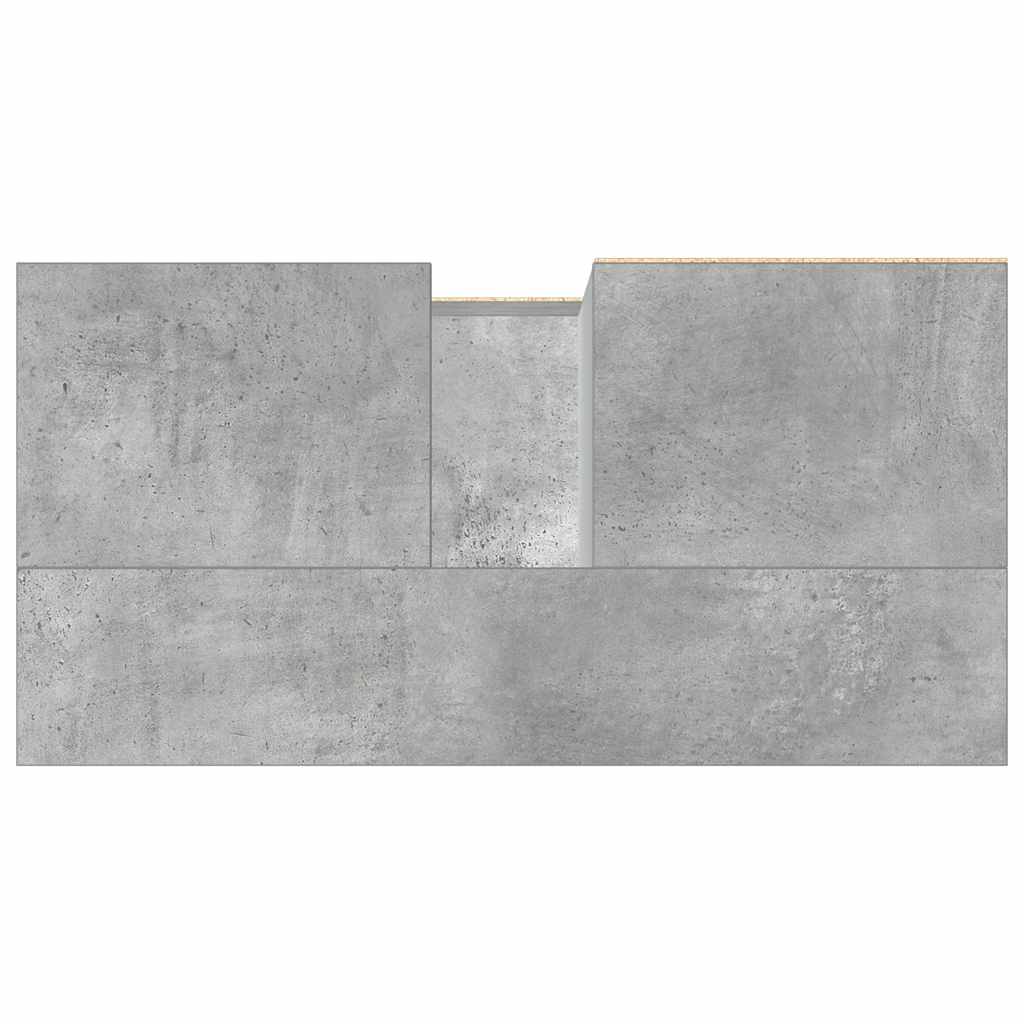 Mobile Lavabo da Bagno Grigio Rovere 65x33x60 cm in Truciolato | homemem39