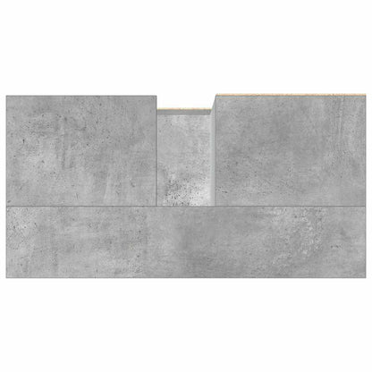 Mobile Lavabo da Bagno Grigio Rovere 65x33x60 cm in Truciolato