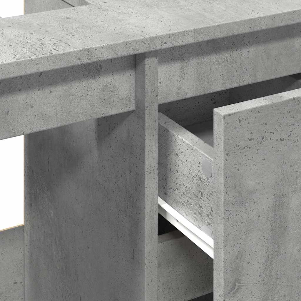 Mobile Lavabo da Bagno Grigio Rovere 65x33x60cm in Truciolato | homemem39