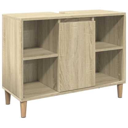 Mobile da Bagno Rovere Sonoma 80x33x60 cm in Legno Multistrato | homemem39