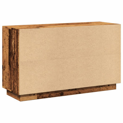 Credenza Legno Antico 102x35x60 cm in Legno Multistrato - homemem39