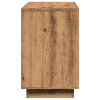 Credenza Rovere Artigianale 102x35x55 cm in Legno Multistrato - homemem39