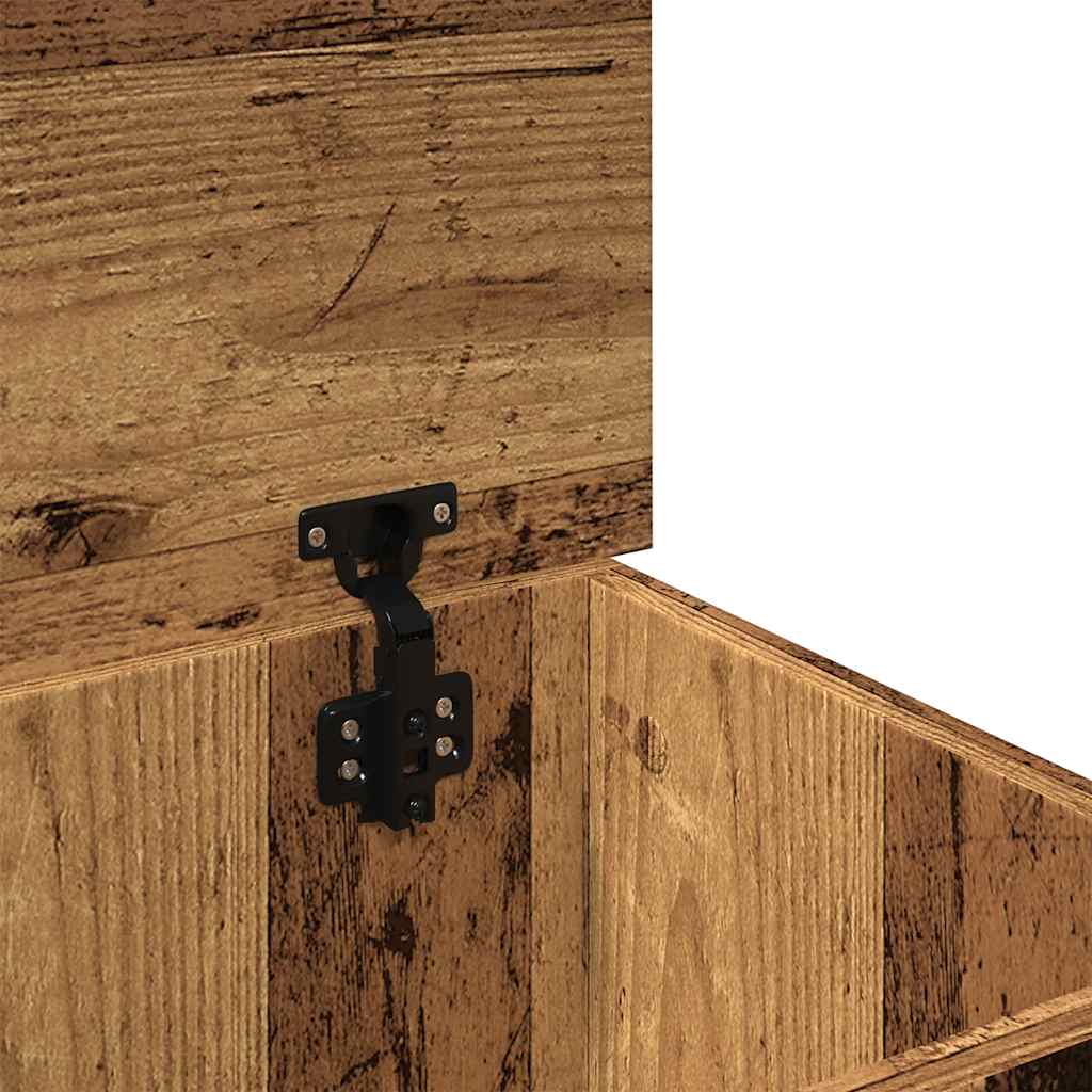 Scatola Portaoggetti Legno Antico 70x40x38 cm Legno Multistrato