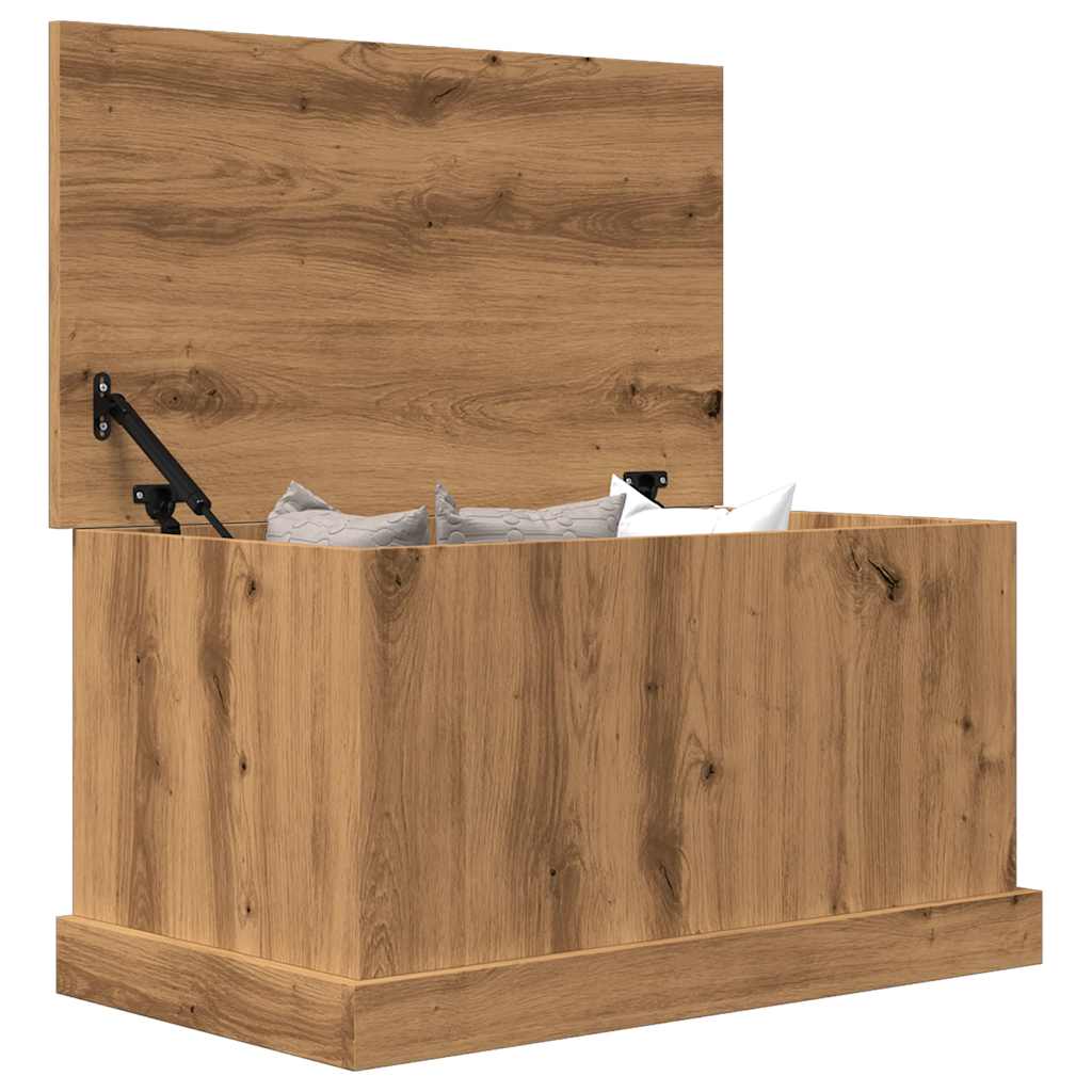 Scatola Portaoggetti Artigianale 70x40x38 cm Legno Multistrato