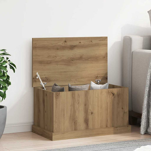 Scatola Portaoggetti Artigianale 70x40x38 cm Legno Multistrato