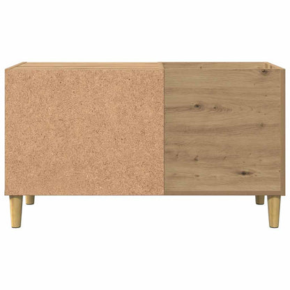 Mobile Porta Dischi Rovere Artigianale 84,5x38x48cm Multistrato