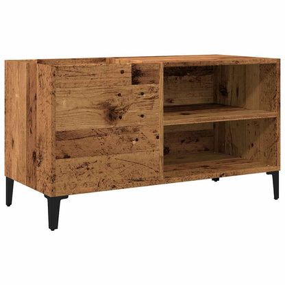 Mobile Porta Dischi Legno Antico 84,5x38x48cm Legno Multistrato | homemem39