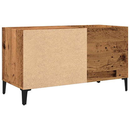 Mobile Porta Dischi Legno Antico 84,5x38x48cm Legno Multistrato - homemem39