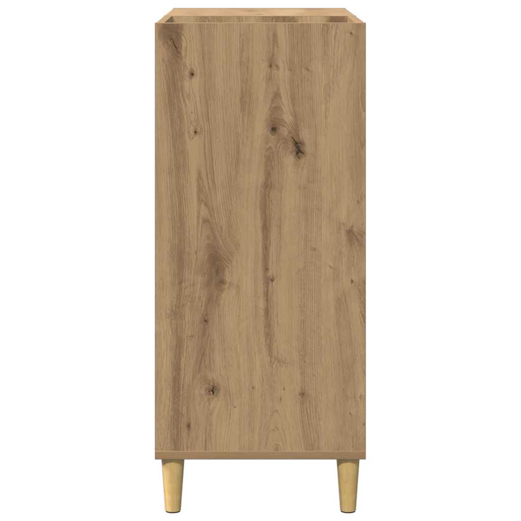 Mobile Porta Dischi Artigianale 84,5x38x89 cm Legno Multistrato