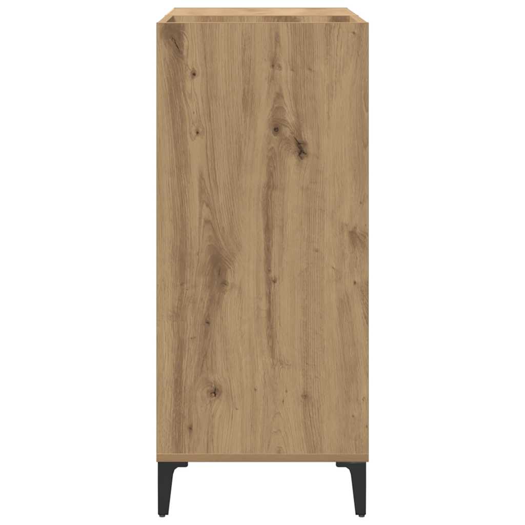 Mobile Porta Dischi Artigianale 84,5x38x89 cm Legno Multistrato