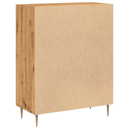 Credenza Rovere Artigianale 69,5x34x90 cm in Legno Multistrato - homemem39