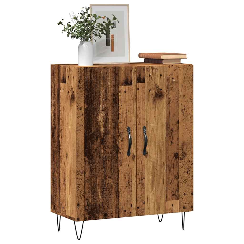 Credenza Legno Antico 69,5x34x90 cm in Legno Multistrato - homemem39