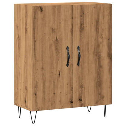 Credenza Rovere Artigianale 69,5x34x90 cm in Legno Multistrato - homemem39