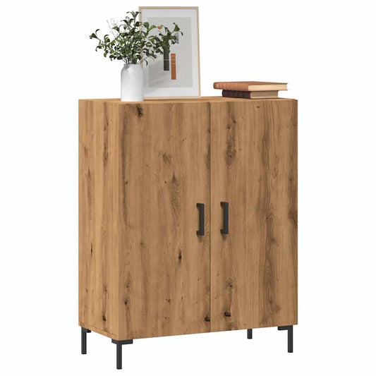 Credenza Rovere Artigianale 69,5x34x90 cm in Legno Multistrato - homemem39