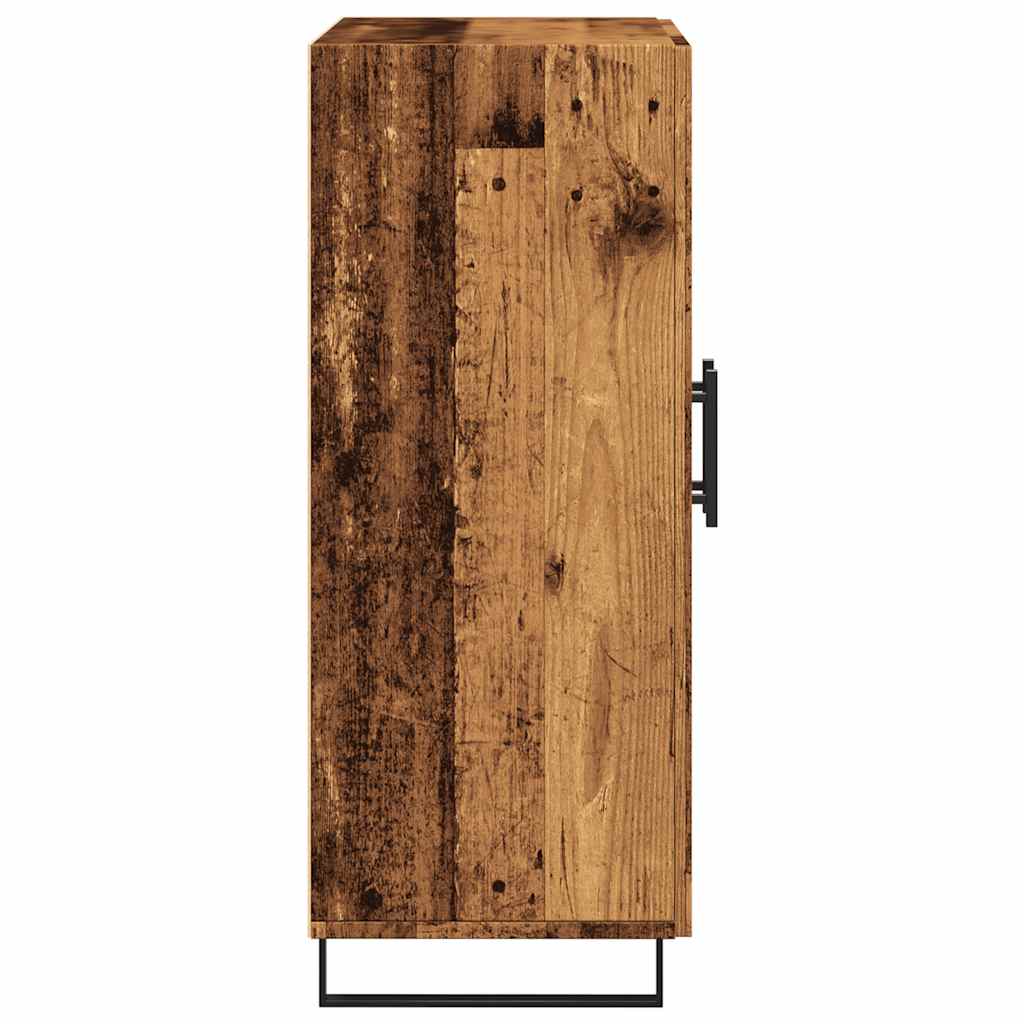 Credenza Legno Antico 69,5x34x90 cm in Legno Multistrato - homemem39