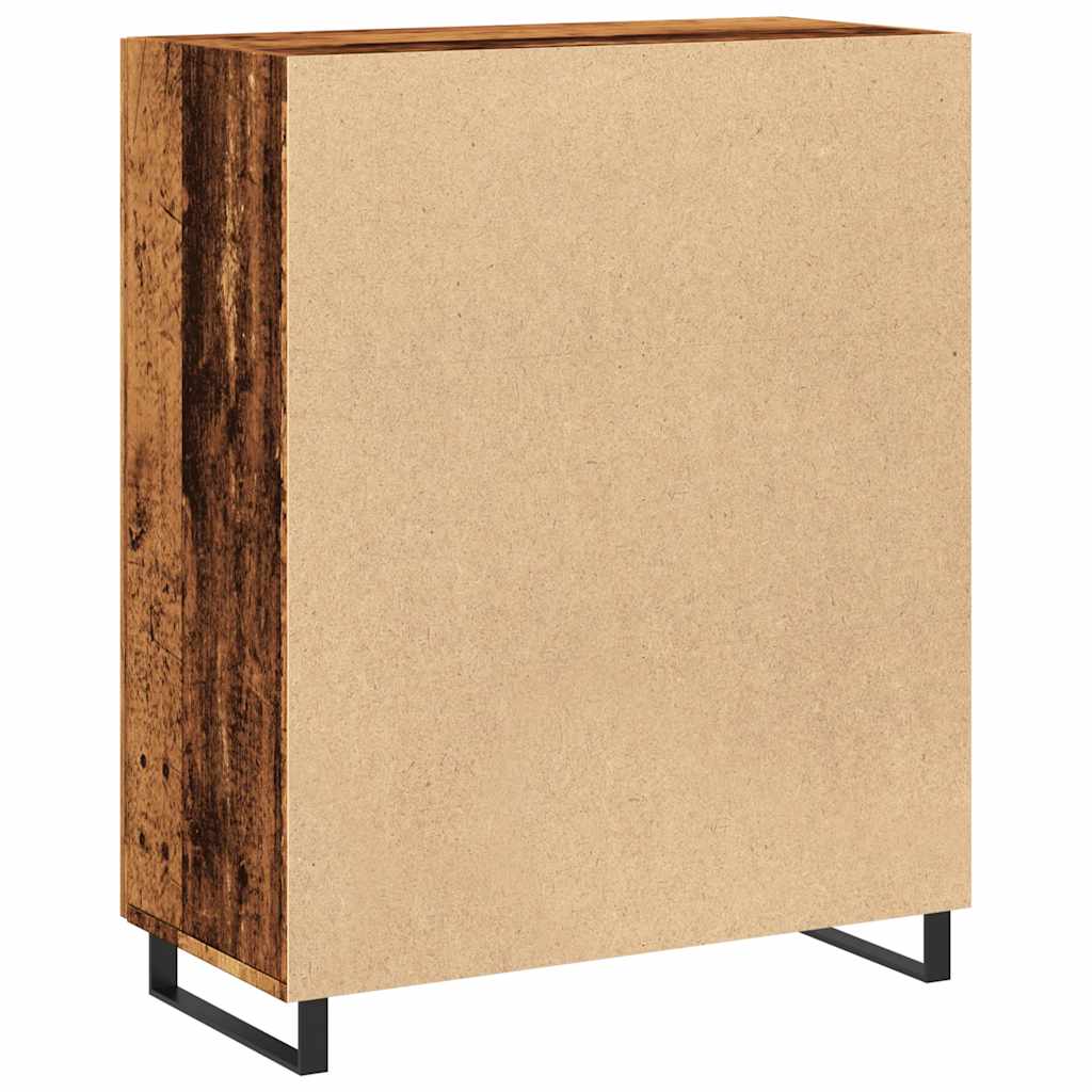 Credenza Legno Antico 69,5x34x90 cm in Legno Multistrato - homemem39