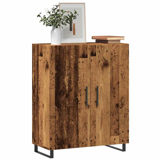 Credenza Legno Antico 69,5x34x90 cm in Legno Multistrato - homemem39