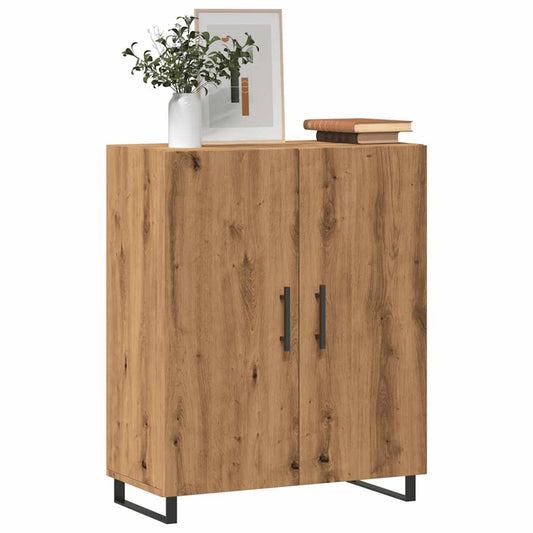 Credenza Rovere Artigianale 69,5x34x90 cm in Legno Multistrato - homemem39