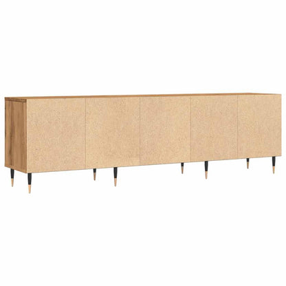 Mobile Porta TV Rovere Artigianale 150x30x44,5 cm Multistrato - homemem39