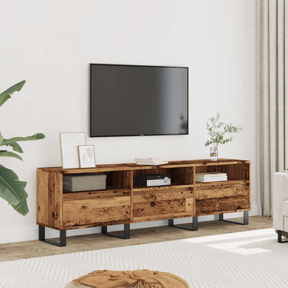 Mobile Porta TV Legno Antico 150x30x44,5 cm Legno Multistrato | homemem39